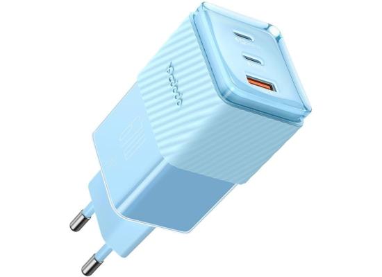 Mcdodo CH-1503 67W GaN 5 Mini 2xType-C 1xUSB Input Fast Charger (Blue)